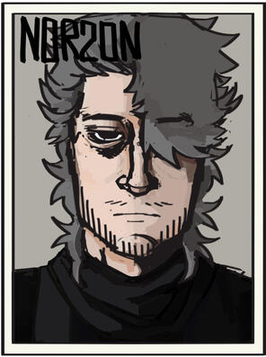 fully rendered portrait